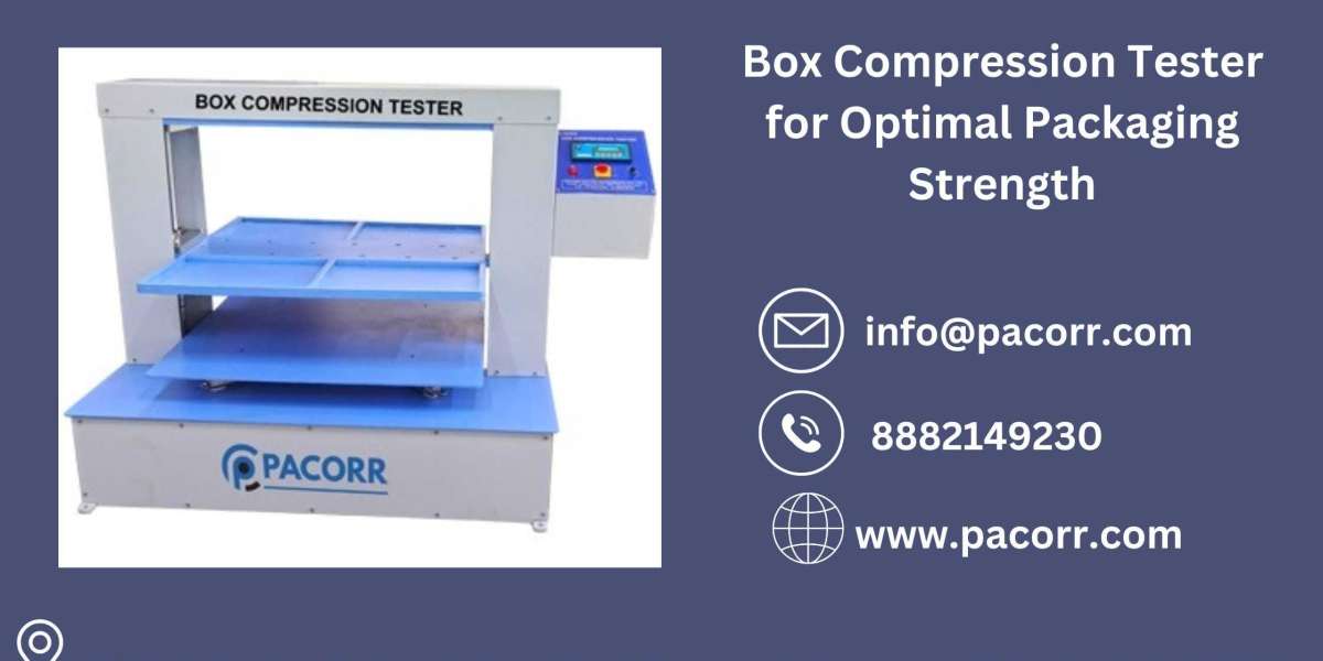 A Complete Guide to Box Compression Testing with Pacorr's State-of-the-Art Box Compression Tester